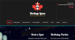 Desktop Screenshot of heritagelanes.com